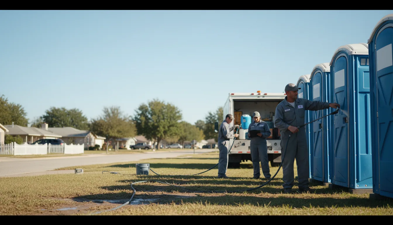 Long-Term Portable Toilet Rental in Park Hill, OK near me